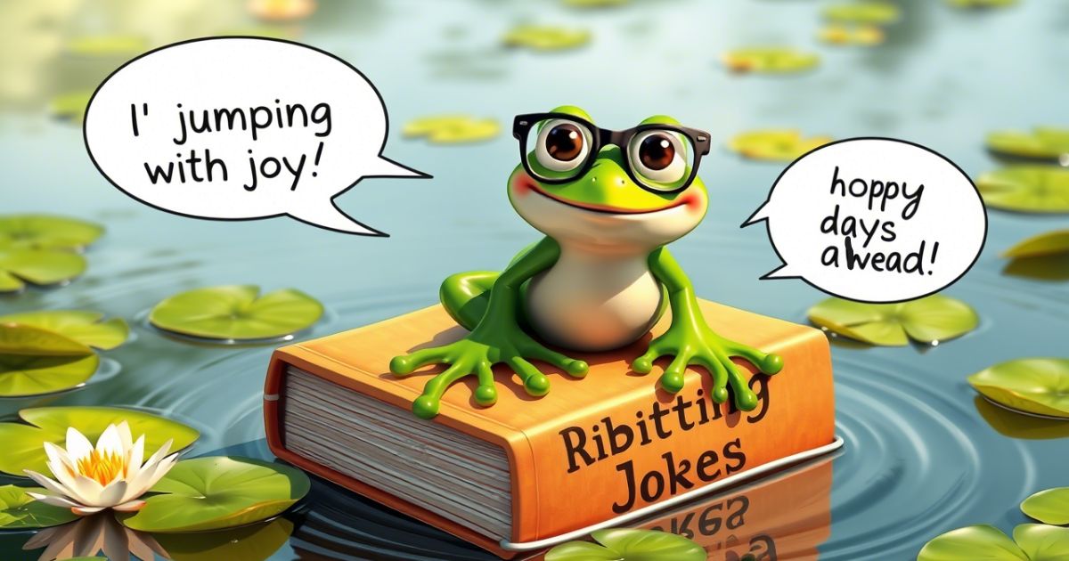 135+ Ribbiting Frog Jokes and Puns to Brighten Your Day