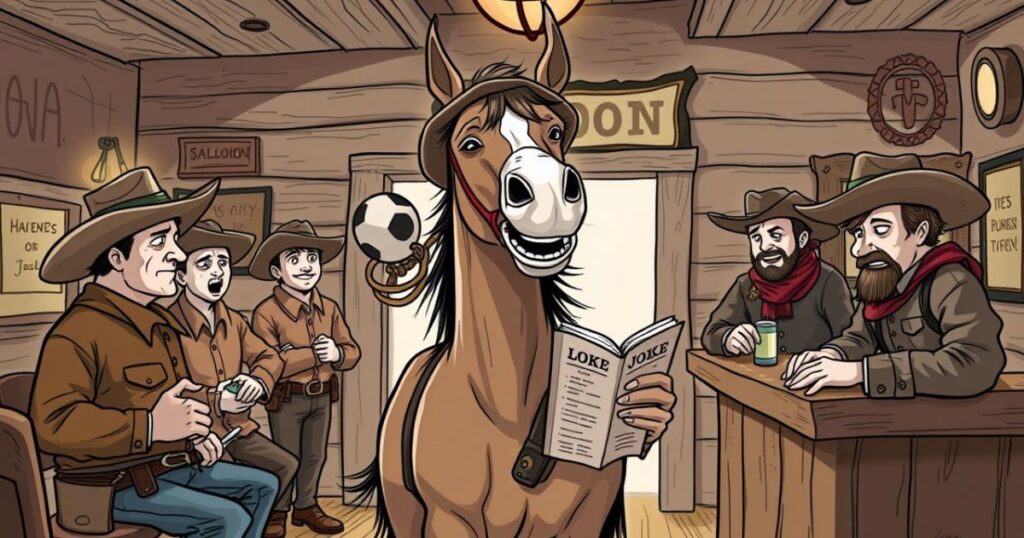 A Horse Walks Into a Bar Jokes