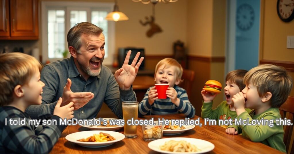 Dad McDonald’s Jokes That Are Extra Cheesy 