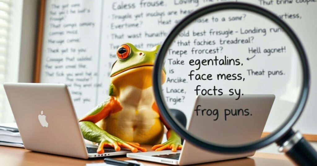 Frog Puns