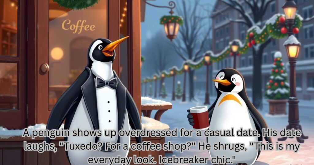 funny penguin jokes stories