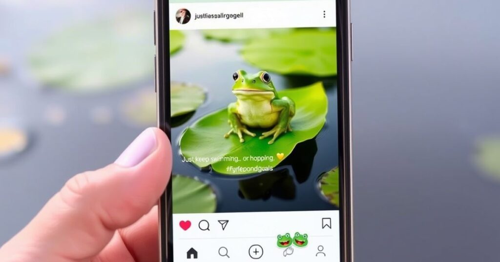 Instagram Frog Puns & Captions