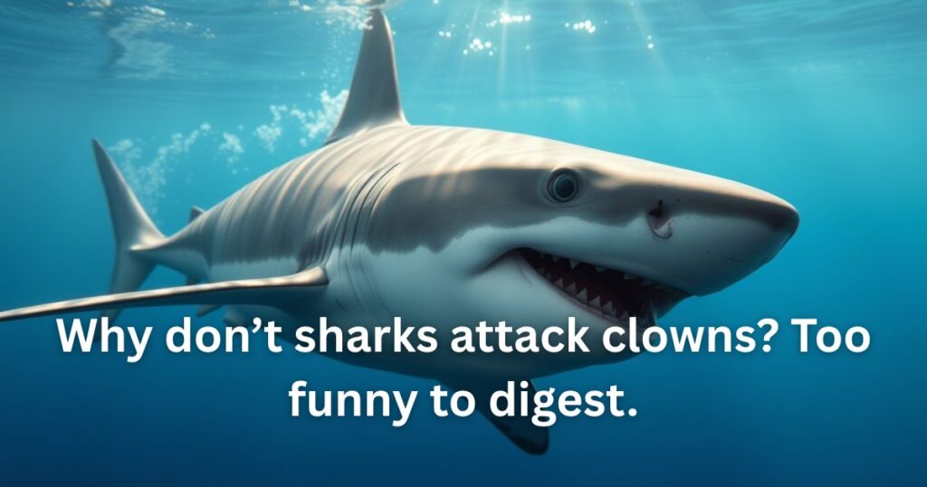 shark attack and bite jokes