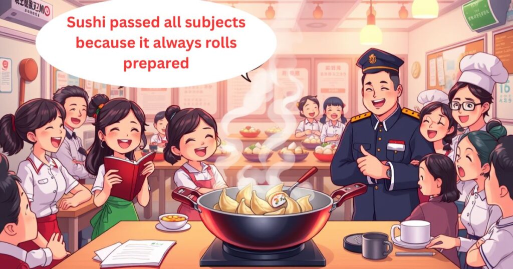 Smart Jokes From Asian Students & Chefs