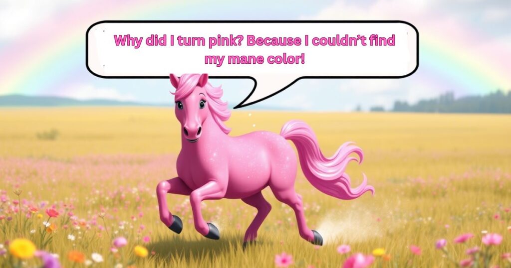 The Pink Horse Joke