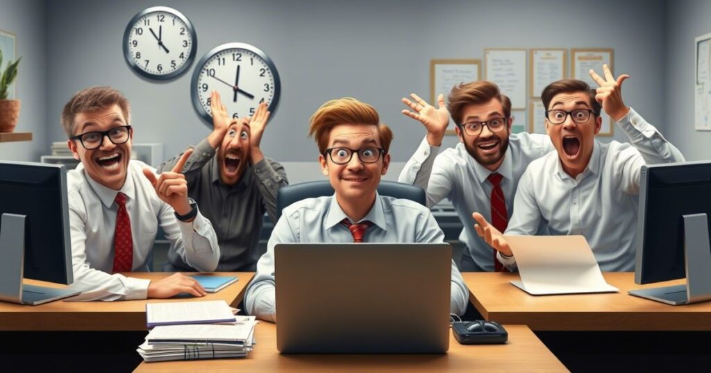 Tim and His Co-Workers