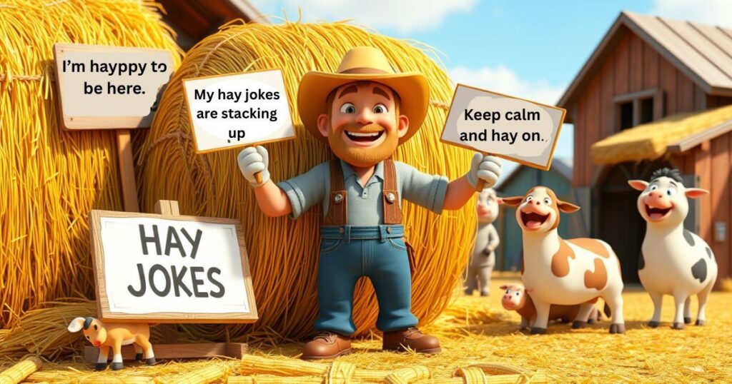 Best Hay Jokes & Puns To Bale You Over with Laughter