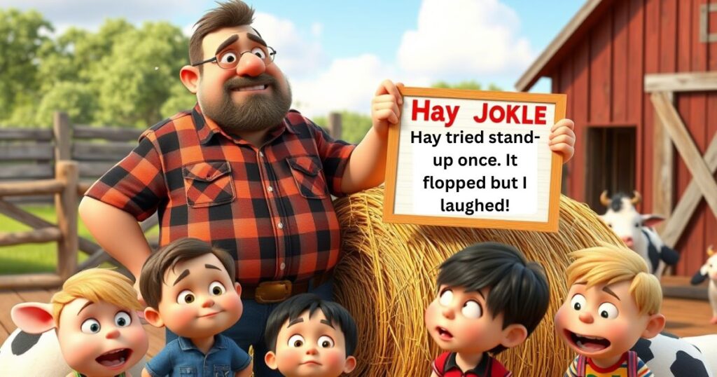 Dad Jokes That Are Un-bale-ievably Corny