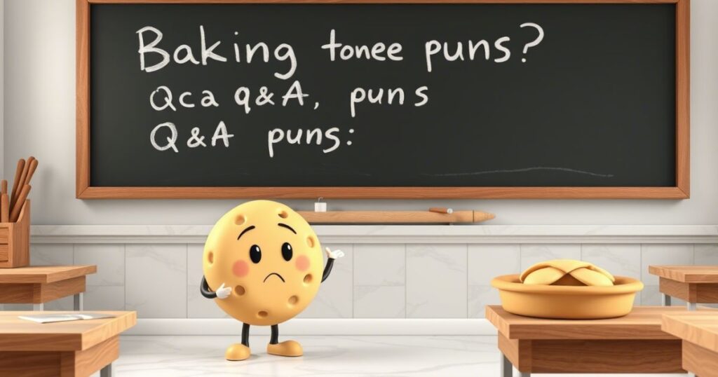 Hilarious Baking Q&A jokes