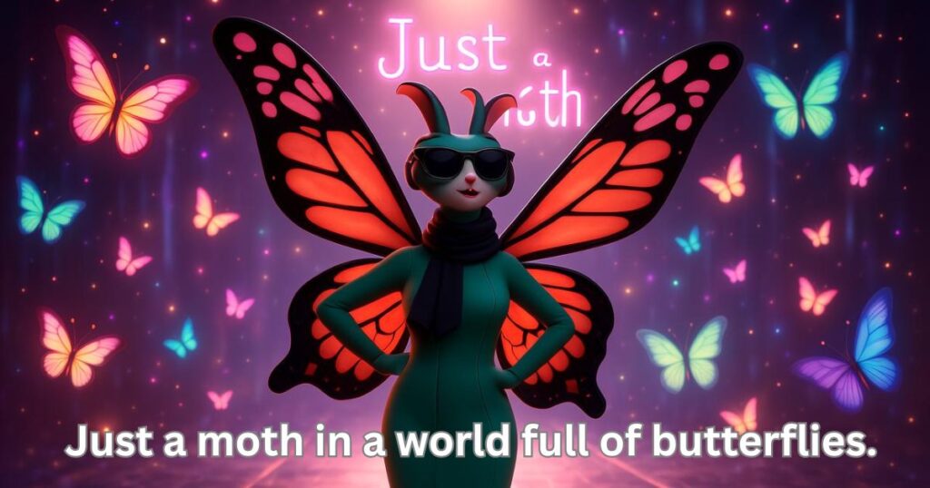 Moth-Inspired Instagram Captions & Quotes