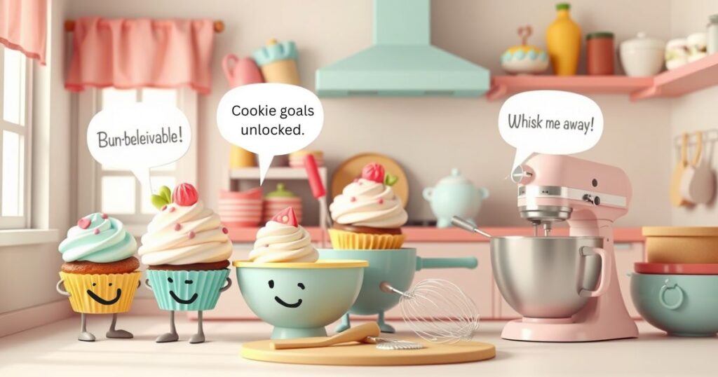 Sweet & Silly Baking Puns for Instagram Captions
