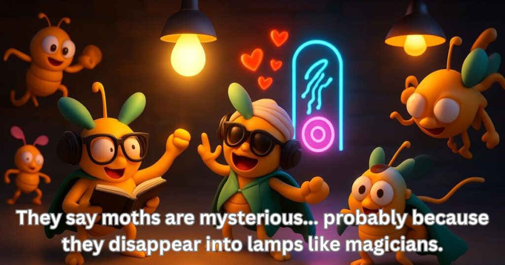 Why Moth Jokes Are Secretly Comedy Gold