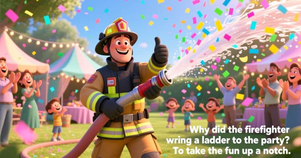 Firefighter Jokes That Are Blazing with Laughter