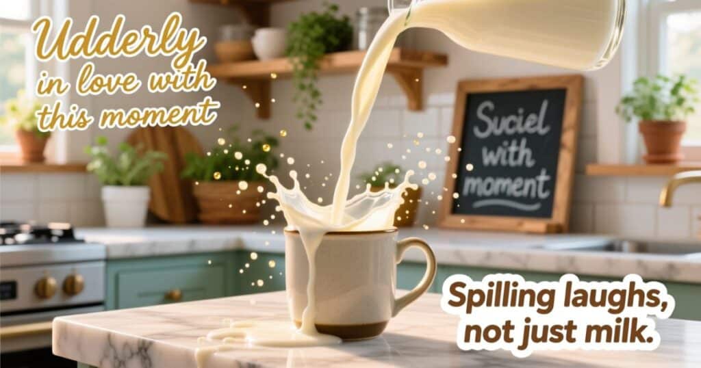 Instagram & Social Media Milk Captions