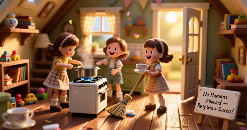 Dollhouse Humor: When Toys Have a Life of Their Own