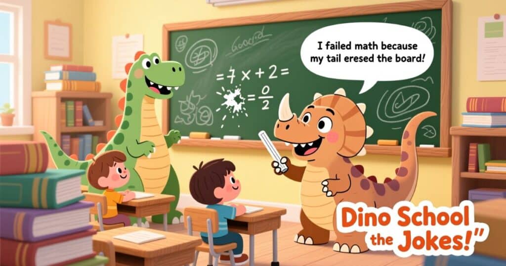 Dino School Jokes
